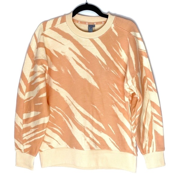 Sweaty Betty Essentials sweatshirt nectarine orange tie dye NWT - Picture 2 of 8